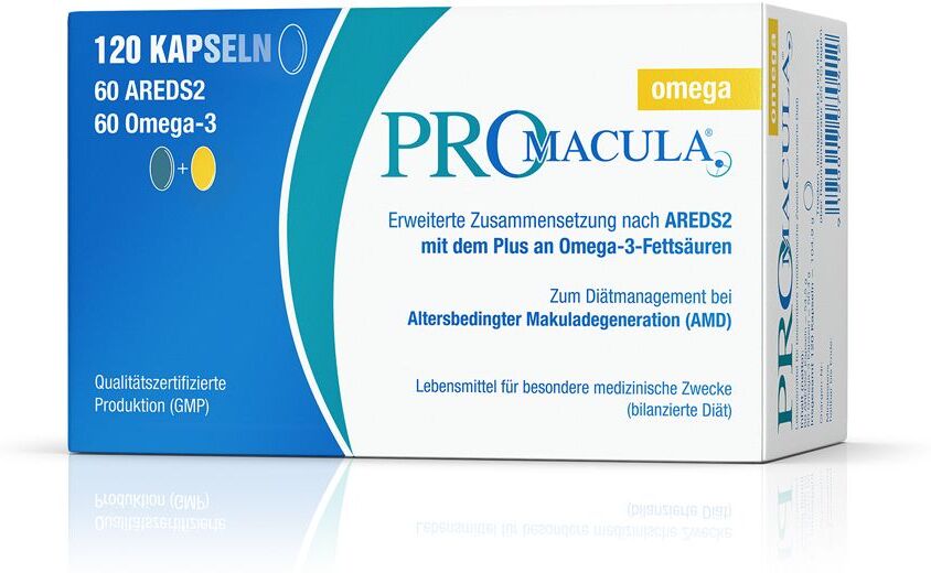PRO MACULA® Promacula KPS Omega 120 St Kapseln