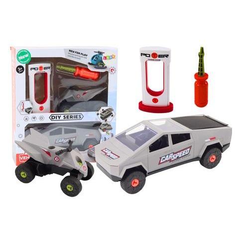 Lean Toys Ein Auto mit Quad und ein Abschleppwagen zur Demontage von Siwa (49673302)