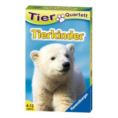 Tierquartett Tierkinder - Kartenspiel ab 4 Jahre