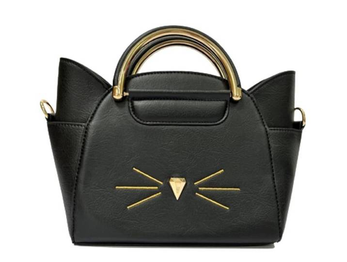 Nomadict Cat Bag Black Edition Avec Pompon