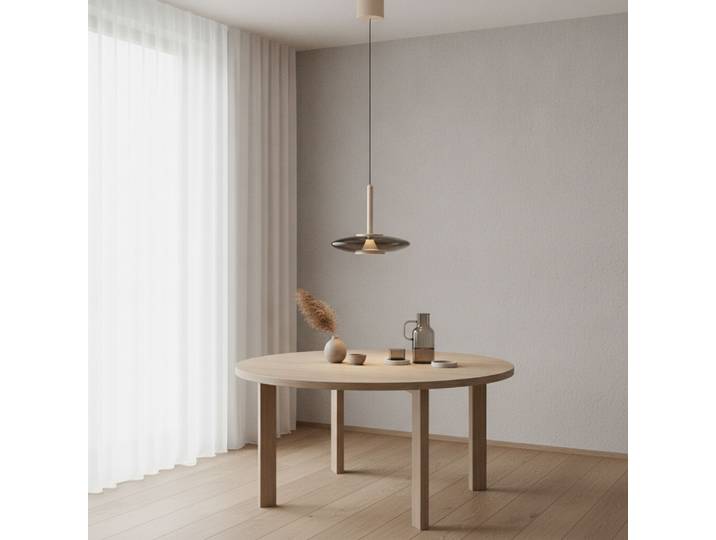 Design hanglamp Madison champagne Ø 22cm Artdelight - HL MADISON CP-KF