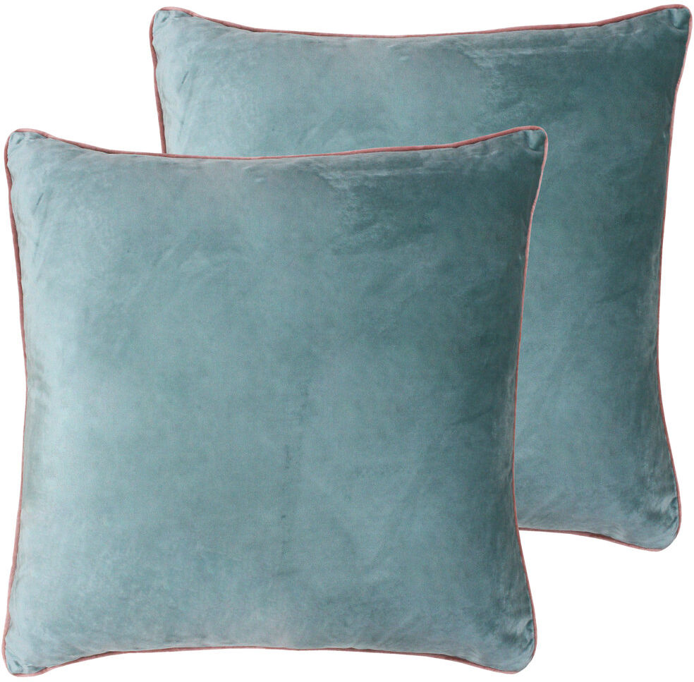 furn. Square Cushion Mineral/Blush/Feather 55cm H X 55cm W X 10cm D