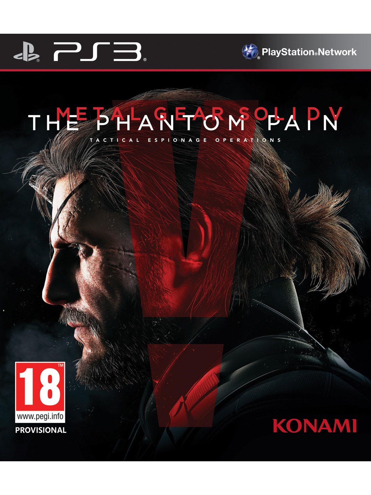 Metal Gear Solid V: The Phantom Pain - Sony PlayStation 3 - Action - PEGI 18
