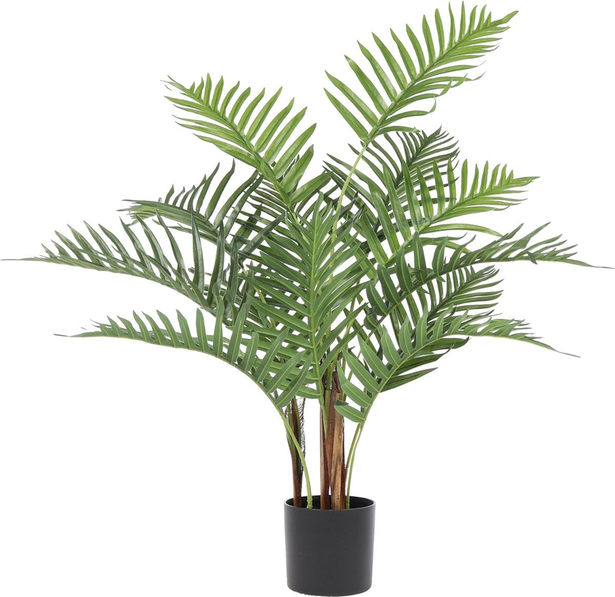 Kunst Arecapalm Boca – 80 cm – Tropische Palmplant in Pot – Binnenplant
