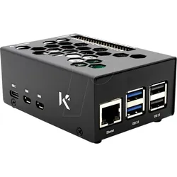 KKSB CASE 61089 - Gehäuse für Raspberry Pi 5 & M.2 NVMe HAT