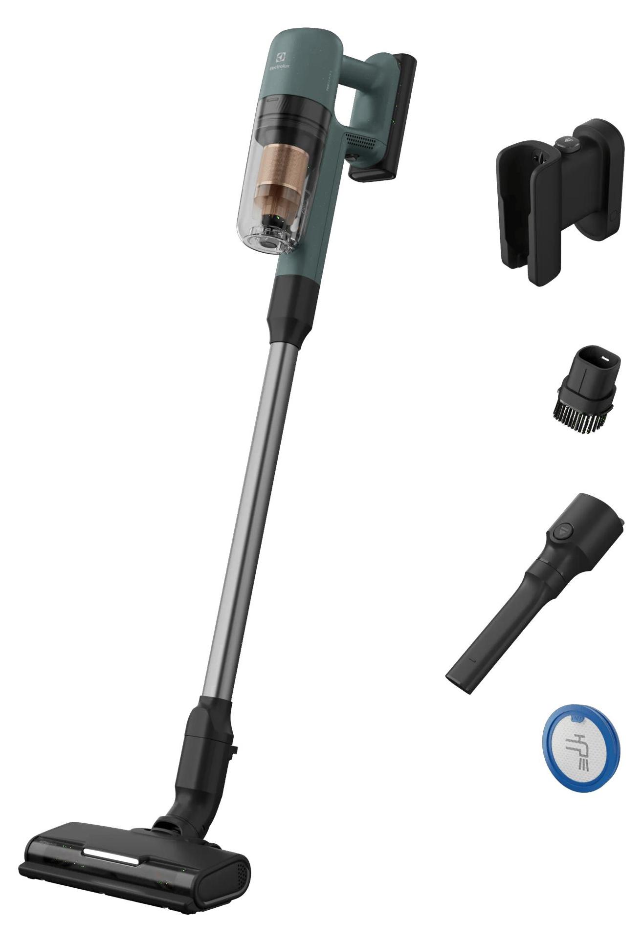 Electrolux EP72UB21OG, 2-in-1-Stabstaubsauger, Beutellos, Grün, 0,3 l, Verde Ocean, Trocken