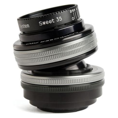 Lensbaby Composer Pro II incl. Sweet 35 Optic Canon RF (Canon RF, APS-C / DX, Vollformat) (LBCP235CRF)