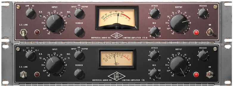 Universal Audio UA 175B & 176 Tube Comp.Coll.