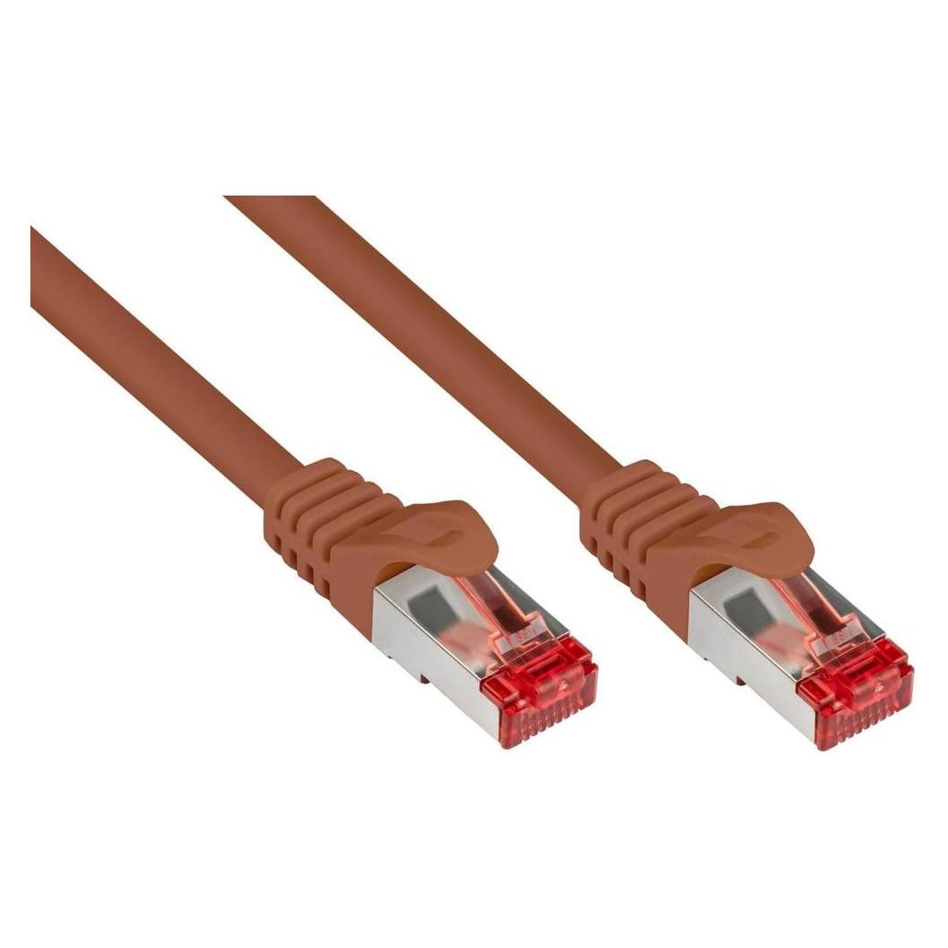 Good Connections Alcasa RJ45-RJ45 m-m (PiMF, S/FTP, CAT6, 0.25 m) (8060-003BR)