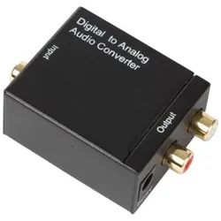 HQ power multimedia Digital-Analog-Wandler, HiFi Komponente, Schwarz