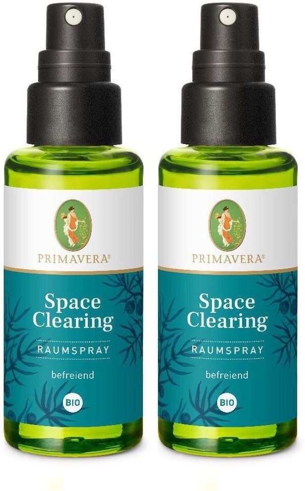PRIMAVERA Space Clearing Raumspray x2 2x50 ml Ätherisches Öl