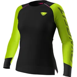 Dynafit, Damen, Funktionsshirt, Women's DNA L/S (L), Schwarz, Gelb, L