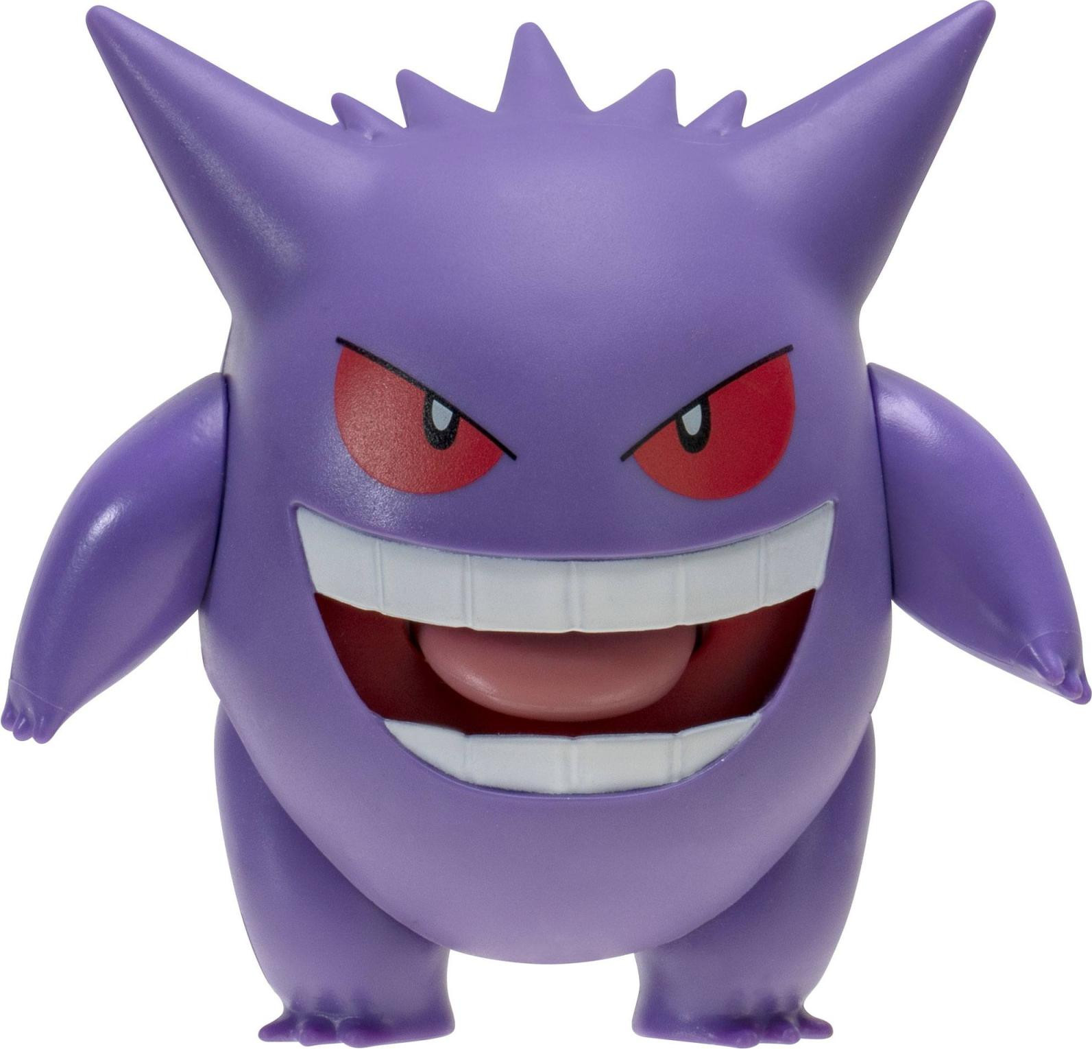 Jazwares Pokémon Battle Feature Figuur Gengar, 11 cm
