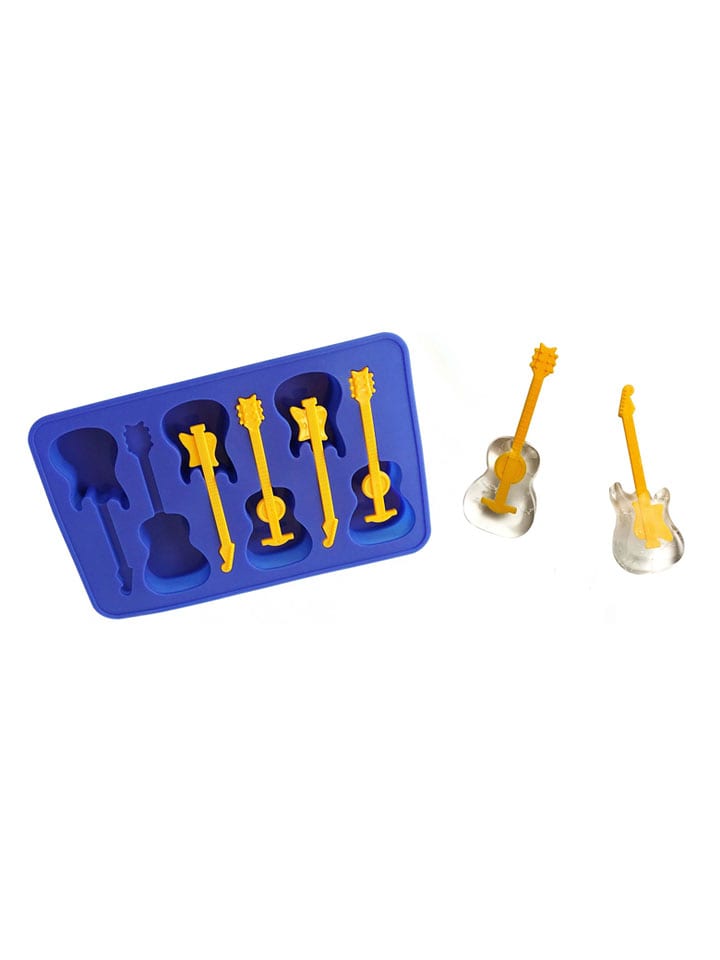 Winkee Eiswürfelfrom ''Rockin' Gitarren'' in Blau - (L)27 x (B)20 cm - onesize