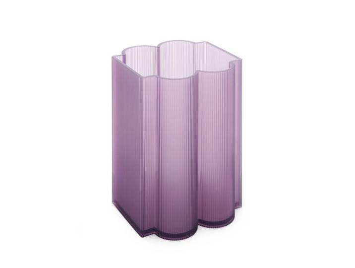 KARTELL vase OKRA H 24 cm (Violet - PMMA recyclé)