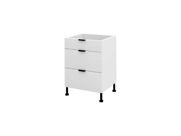 ROYAL24_MARKT Unterschrank – Maximale Ordnung und moderner Komfort (Küchen Unterschrank, 1-St., Lunara – D60S3) Feinste Qualität - Modern - Zeitlos