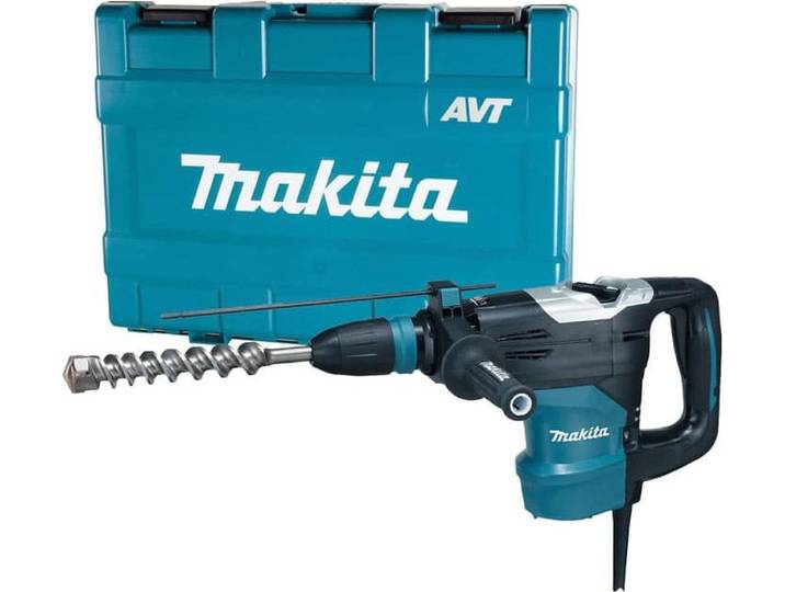 Perforateur burineur filaire SDS-MAX 1100 W 8\,3 J - MAKITA - HR4003C