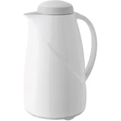 Helios Isolierkanne Wave 1.5L Weiss, spülmaschinengeeignet, Thermoskanne, Weiss