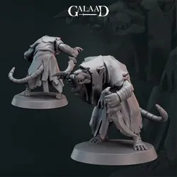 Ratfolk Dual Daggers von Galaad Miniatures aus Ratfolk Release