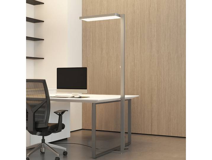 Timon LED Lampadaire Argent - Arcchio - Bureau / espaces de travail - Moderne - Aluminium - À ampoule unique
