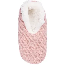 s.Oliver Cosy Cable Knit Slipper Hausschuhe Damen 4231 - adobe rose 41-42