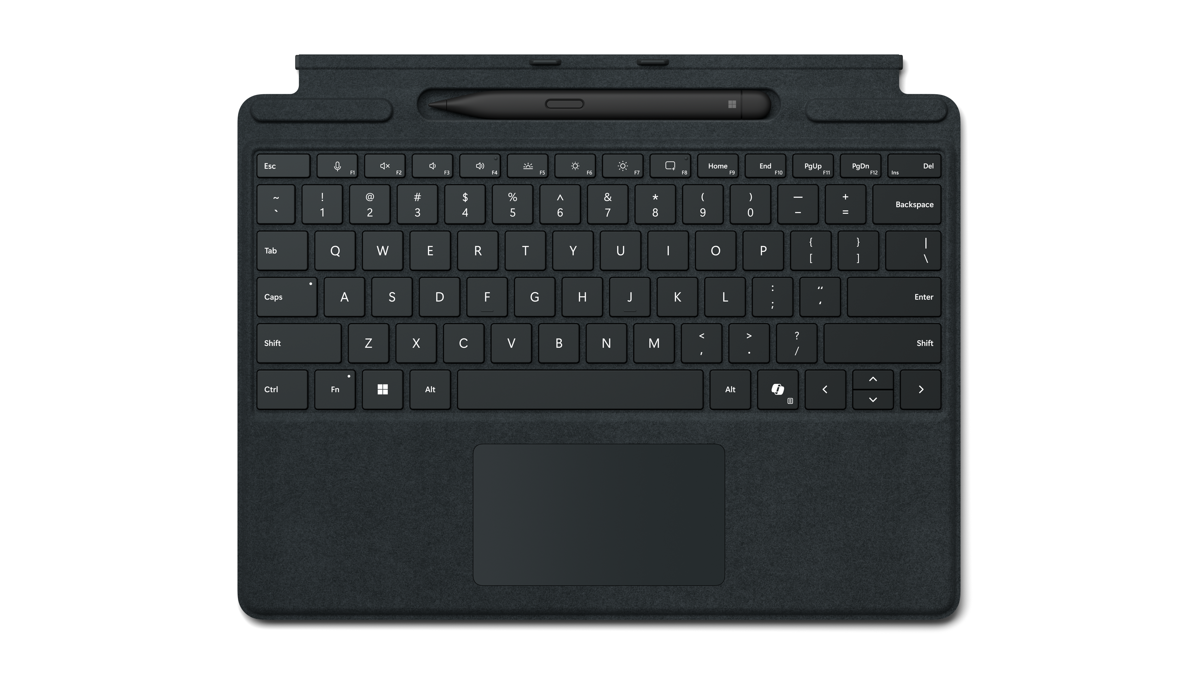 Microsoft Surface Pro Signature Keyboard schwarz 8X8-00145 +Pen & Copilottaste