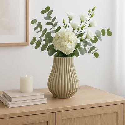 Sagebrook Home Somerset 3D Printed Vase