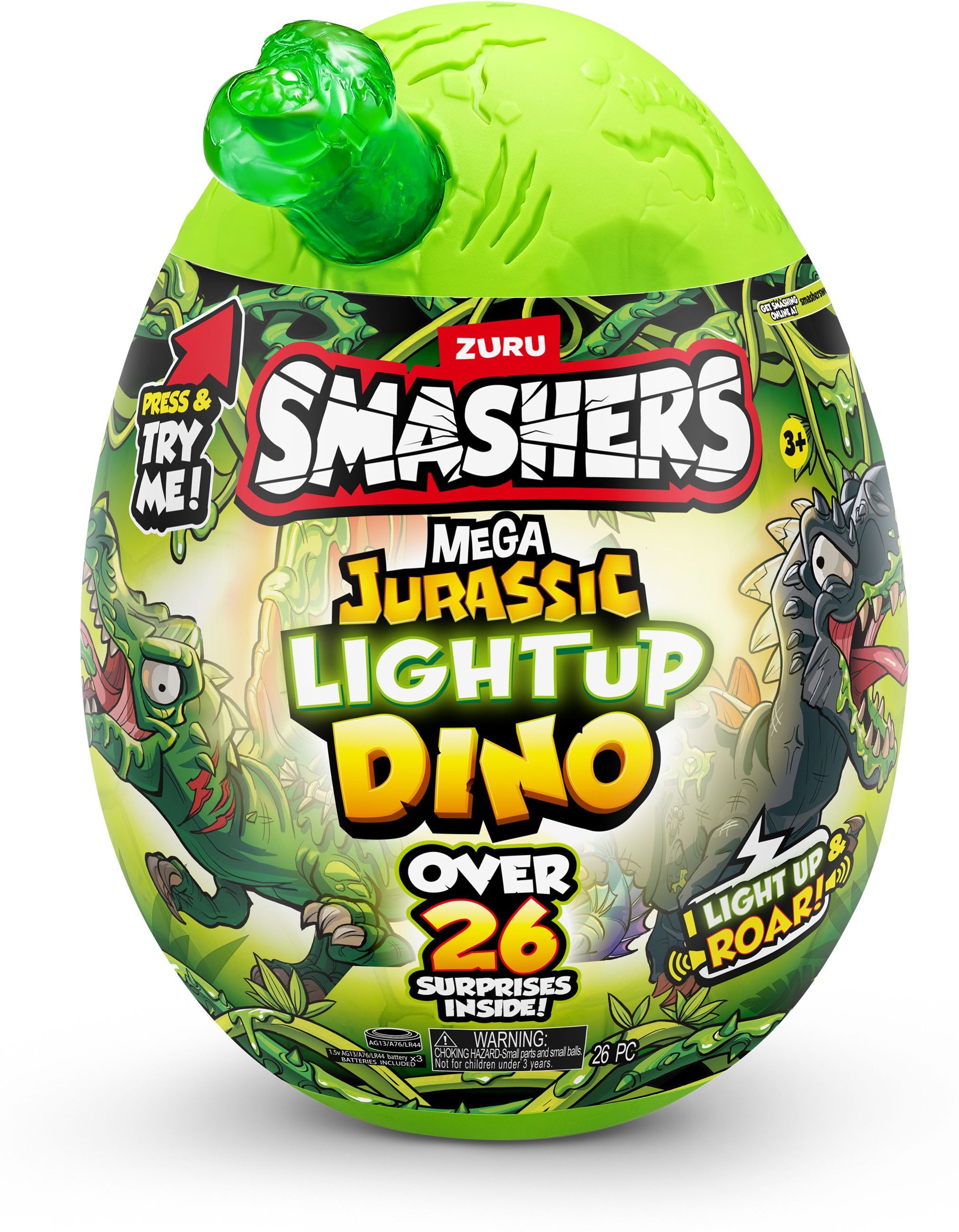 Smashers - Mega Jurassic Light up Dino (74108)