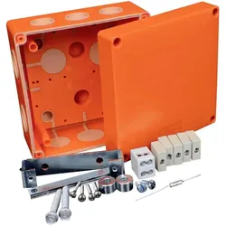 Kopos, Abzweigdose, Elektroinstallationsdose mit Funktionserhalt, mit doppelter Klemmleiste