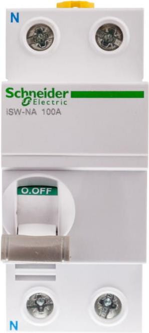 Schneider Modulaire lastafscheider 100A 2-polig iSW-NA