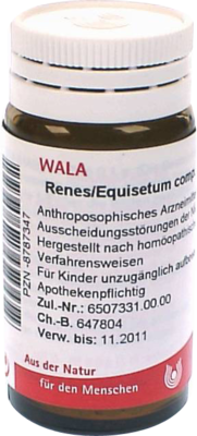 WALA Heilmittel GmbH RENES/EQUISETUM comp.Globuli 20 g 08787347