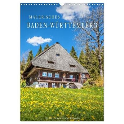 Malerisches Baden-Württemberg (Wandkalender 2027 DIN A3 hoch), CALVENDO Monatskalender