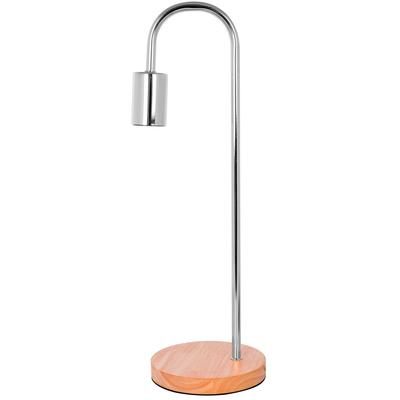 KAYOOM Tischleuchte "Tischlampe Vinara 625", silber (chrom), 1, H: 47cm, 1 Stk., Leuchten, hochwertig, außergewöhnlich, Tischleuchte