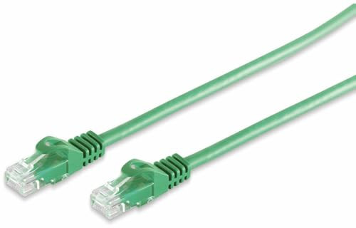 Patchkabel RJ45 Cat.7 U/UTP Ethernet LAN kabel, 5m, groen