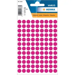 HERMA Klebepunkte Ø 8,0 mm pink