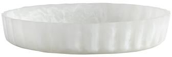 BIDKhome Curvy Edge White Bowl Set of 3