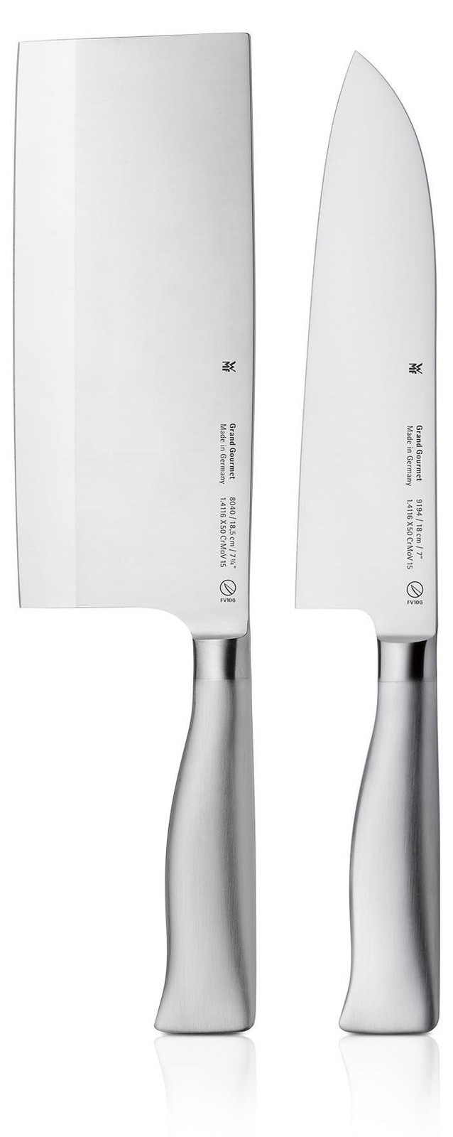 WMF Grand Gourmet Aziatische keuken mes-set, 2-delig, cleaver