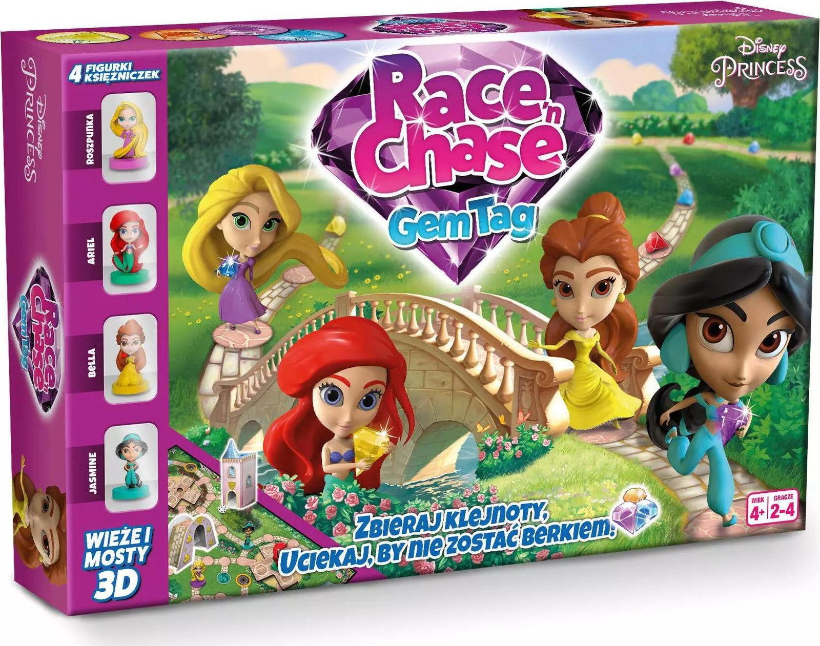 Cartamundi Race N Chase: Princess Brett-Spel