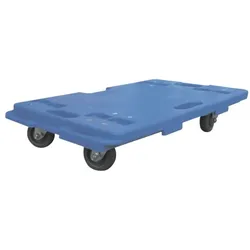 Viso Plattformwagen 150 kg Traglast blau, 60x11.5x40 cm