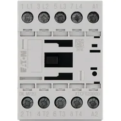 Eaton 276971 Leistungsschütz, 4 -polig, Wechselstrombetätigung: 22 A, 380 V 50 Hz, 440 V 60 Hz, Schraubklemmen DILMP20(380V50HZ,440V60HZ)