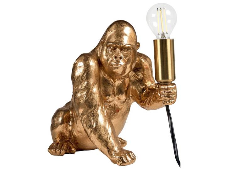 TISCHLAMPE Gorilla Gold Harambe