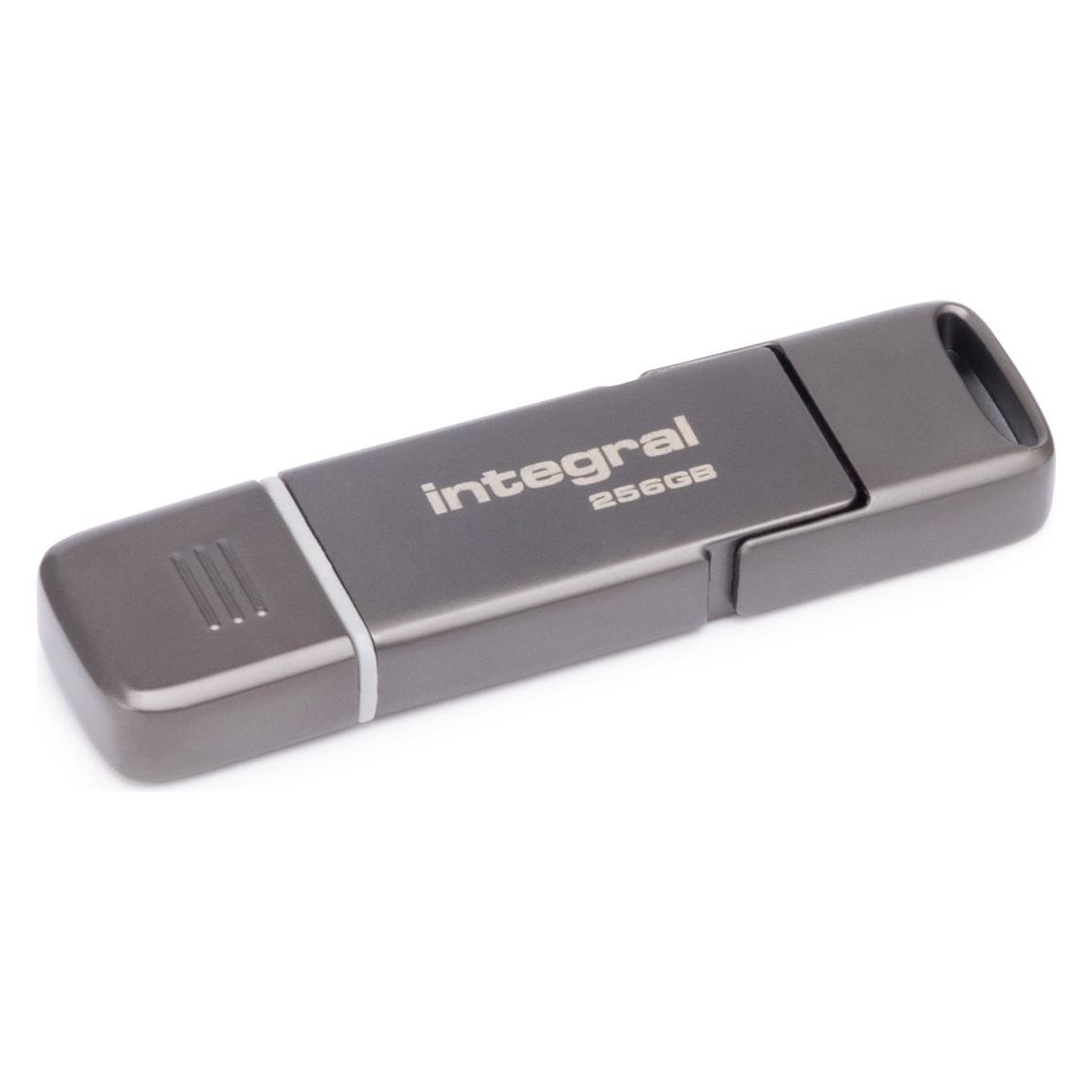 Integral 256GB USSD 3.2 GEN2x1 SLIMXPRESS DUAL (0.26 TB) (INUSSD256GBSLIMXDL3.2)