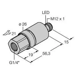 Turck Drucksensor PC01VR-201 #6833713