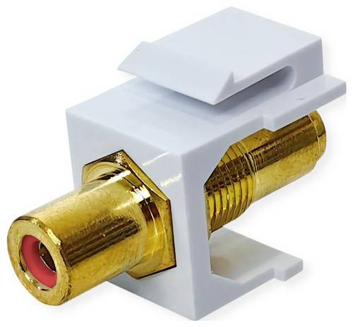 Value 25.99.8213 Cinch-Einbaumodul Unbestückt