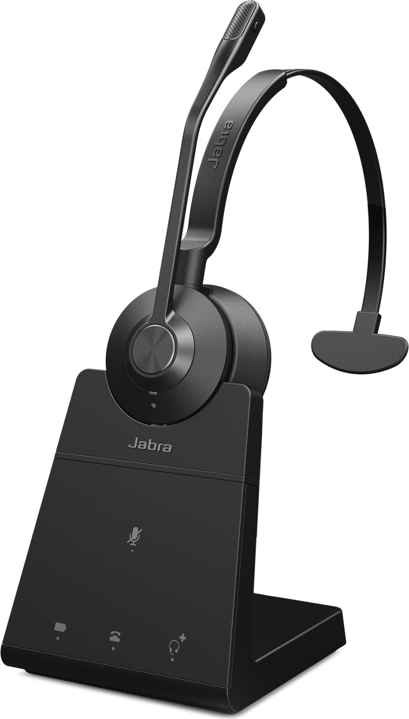 Jabra Engage 45 SE Schnurloses Büro-Headset Schwarz - Reichweite 150m - 57g