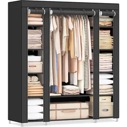Songmics, Stoffschrank, Miranda (150 x 45 x 175 cm)