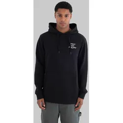 Hurley Fleece Top Printing Press Print&destroy Hoodie black Gr. S