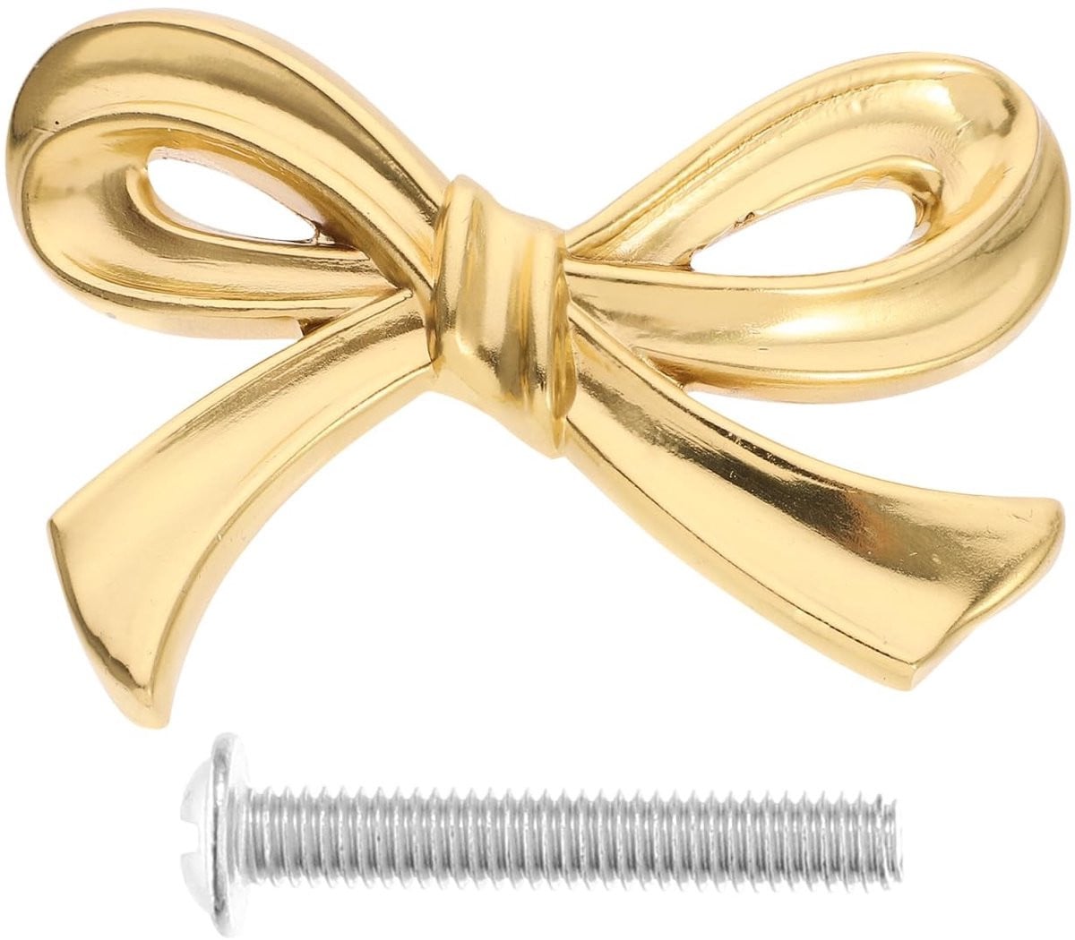 Dailygoods Ladegreep Vintage Messing - Decoratieve Kastknop voor Meubels - 7 x 5 x 2,3 cm