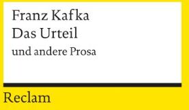 Das Urteil und andere Prosa. - Preis vom 06.10.2026 07:26:00 h