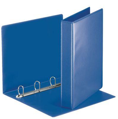 Esselte Präsentationsringbuch A4, 4-D-Ring-Mechanik, Ringdurchmesser 30 mm, Rückenbreite 51 mm, Polypropylen (PP), bis 300 Blatt, FSC-zertifiziert, blau